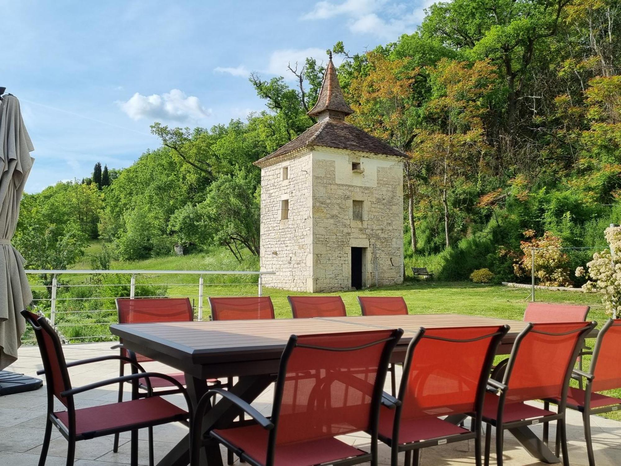 Willa Les Collines Du Quercy Blanc Castelnau-Montratier Zewnętrze zdjęcie